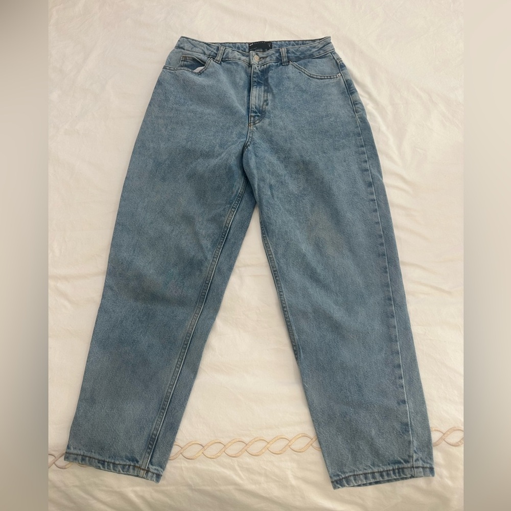 ASOS women’s petite blue jeans